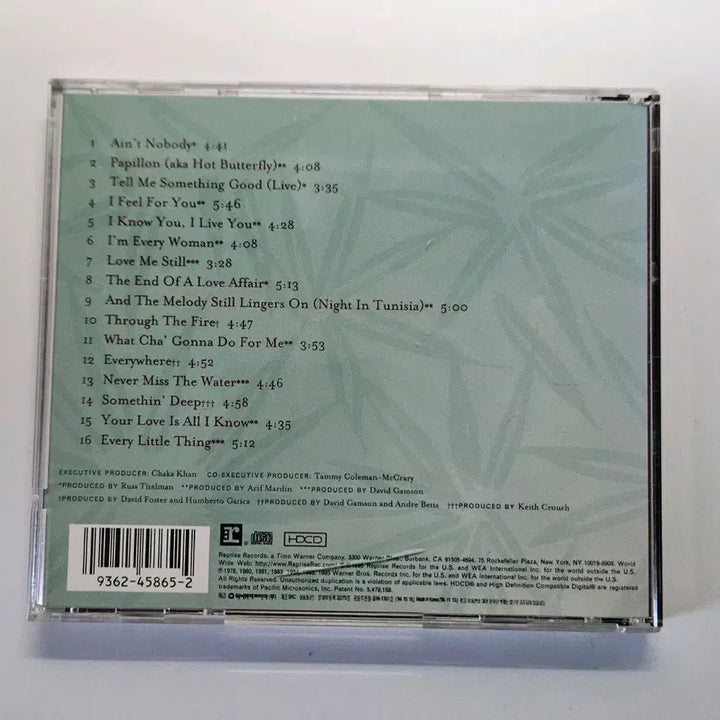 [BUNJANG] Chaka Khan Best Album CD / Chaka khan best 앨범 cd