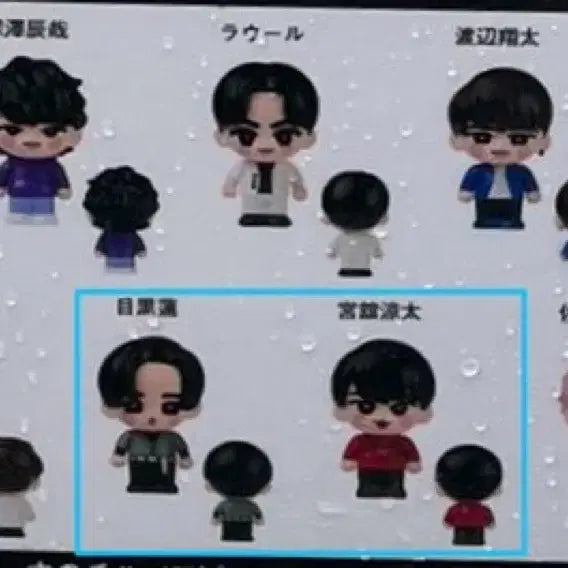 [BUNJANG] Snowman Meguro Ren Miyadate Ryota Sofubi Clear Sticker Bundle Set / Snowman 스노만 메구로렌 미야다테료타 소후비, 클리어스티커