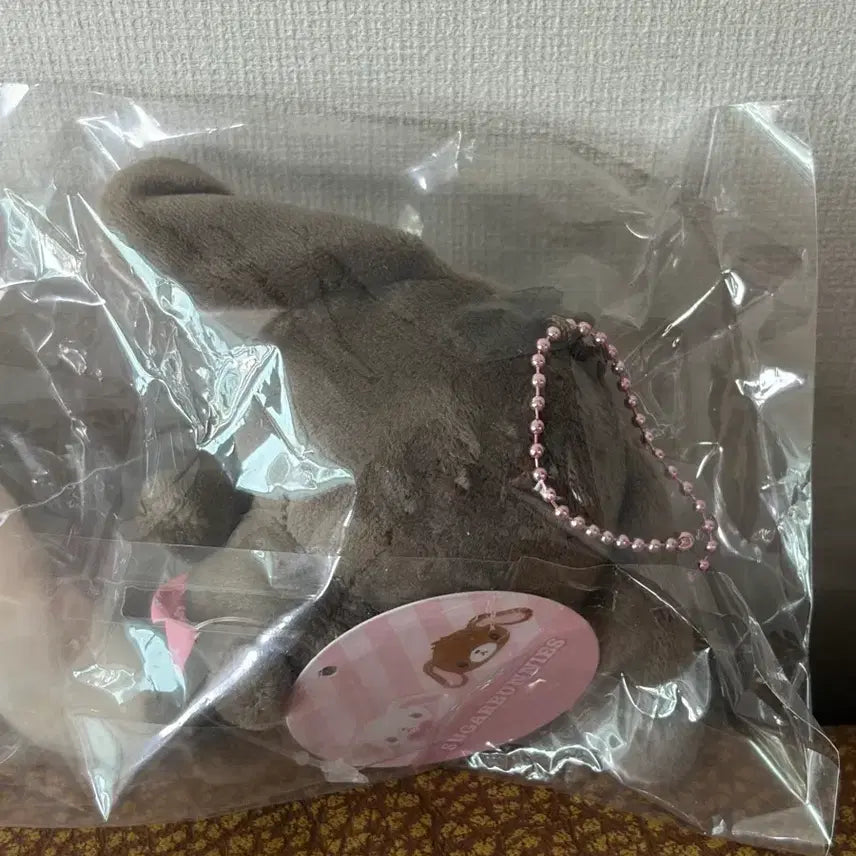 [BUNJANG] Sanrio Sugarbunnies Mascot Doll Keychain - Kurousa / [정품] 산리오 슈가바니즈 마스코트 인형 키링 쿠로우사