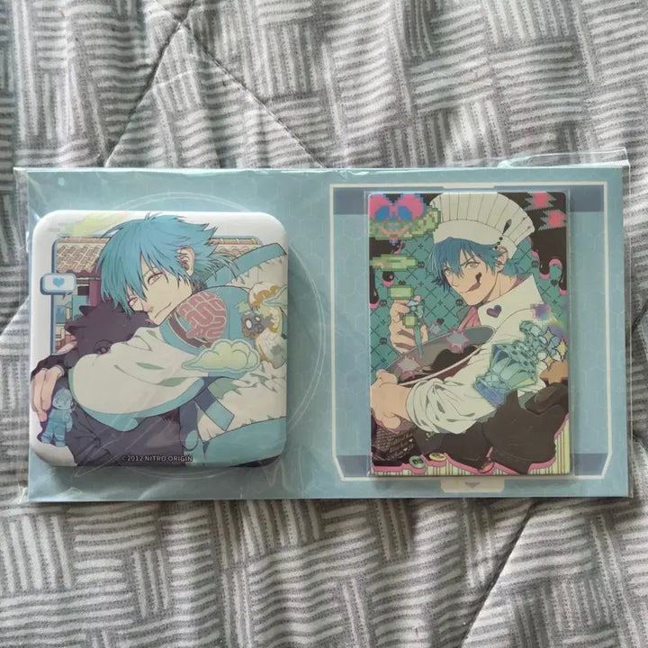 [BUNJANG] DRAMAtical Murder Aoba Can Badge &amp; Card Set / dmmd 드라마티컬 머더 캔뱃지