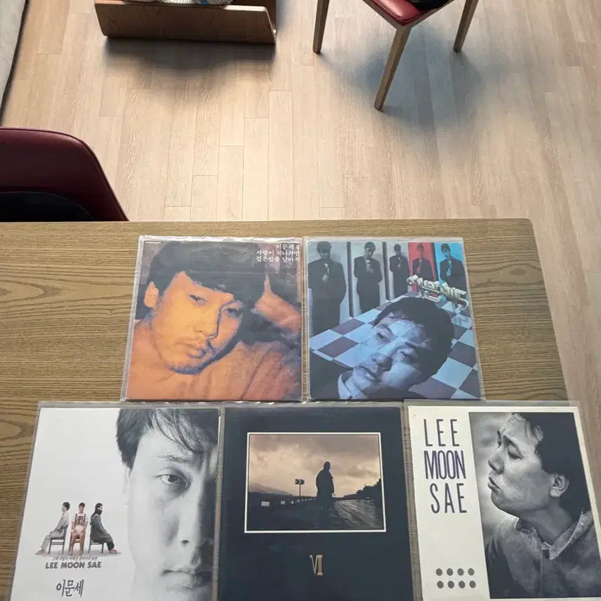 [BUNJANG] Lee Moon-sae LP Collection Volumes 4-8 (1st Press) / 이문세 LP 4.5.6.7.8 (초반) 일괄판매합니다