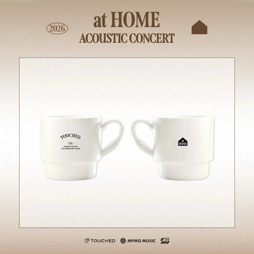 [BUNJANG] TOUCHED Acoustic Concert [at HOME] MD 04 Mug Cup / 터치드 (TOUCHED) - ACOUSTIC CONERT [at HOME] MD 04. 머그컵 (MUG CUP)