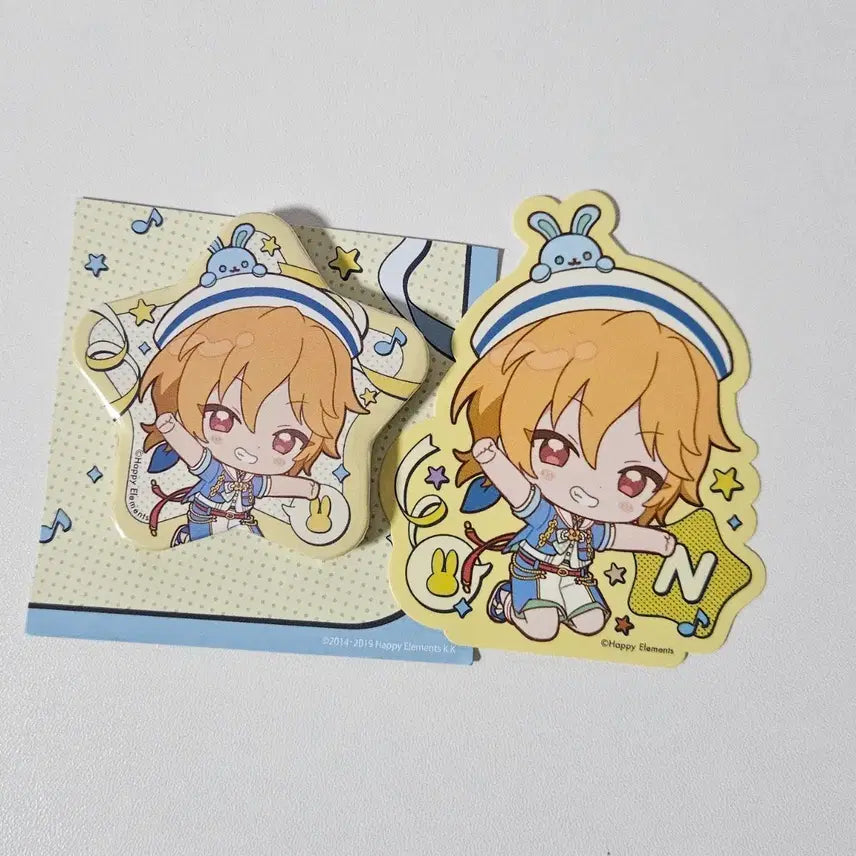 [BUNJANG] Ensemble Stars! Nazuna Fujisaki Thanksgiving Festival Can Badge &amp; Sticker Set / 앙스타 나즈나 감사제 캔뱃지 뱃지 스티커 세트