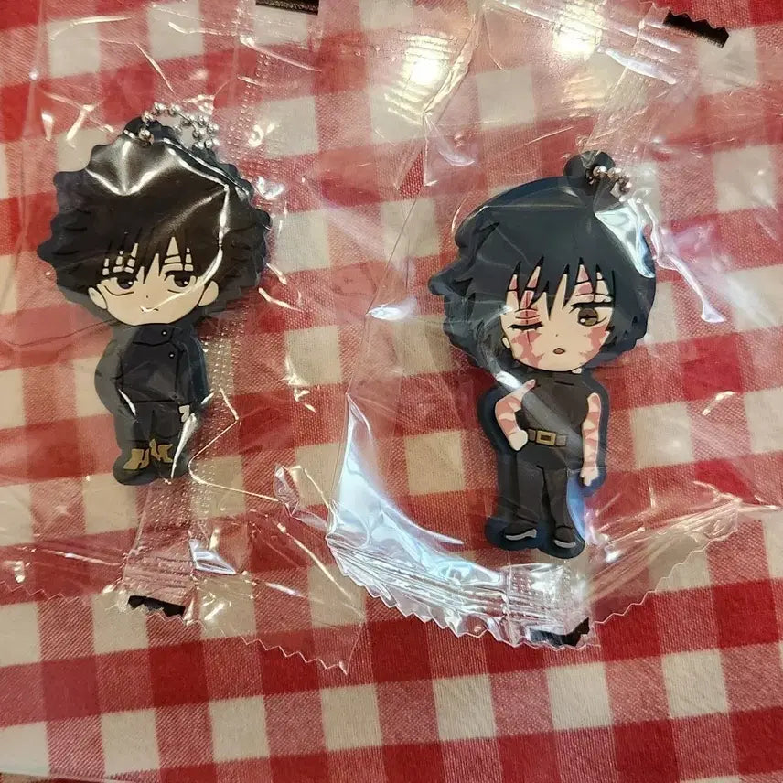 [BUNJANG] Jujutsu Kaisen Shibuya Incident Gacha Rubber Strap Megumi &amp; Maki Bundle Set / 주술회전 사멸회유 가챠 러버스트랩 메구미 마키 판매 일괄