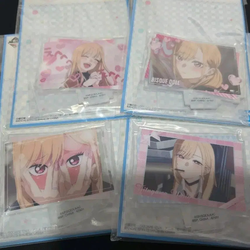 [BUNJANG] Bishoujo Senshi Sailor Moon Ichiban Kuji F Prize Acrylic Stand Set / 그비돌 비스크돌 마린 제일복권 이치방쿠지 f상 아크릴스탠드 일괄 판매