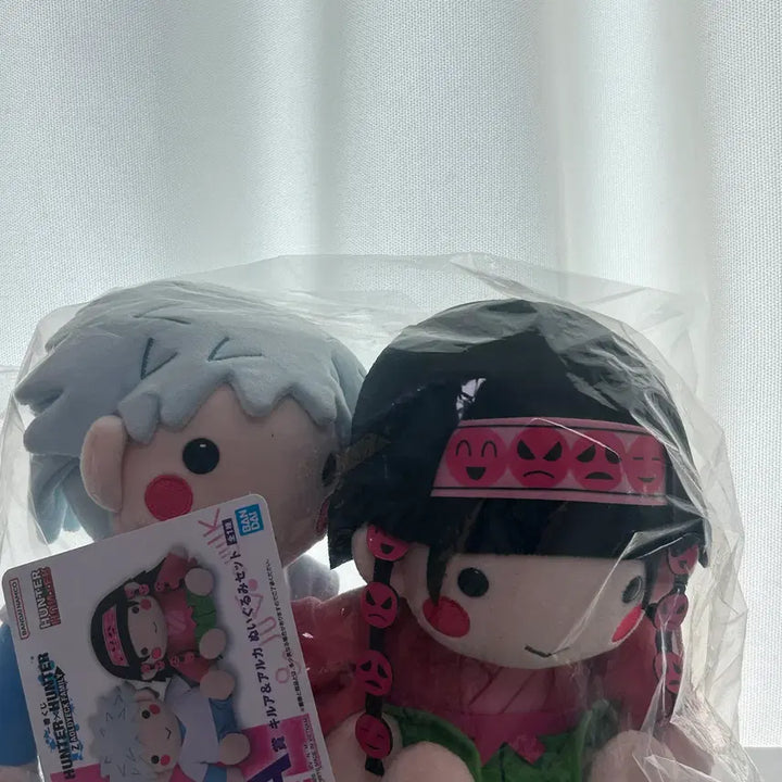 [BUNJANG] Hunter x Hunter Ichiban Kuji A Prize Killua &amp; Alluka Plush Set / [미개봉] 이치방 쿠지 A상 키르아&amp;아르카 봉제 인형세트 팝니다