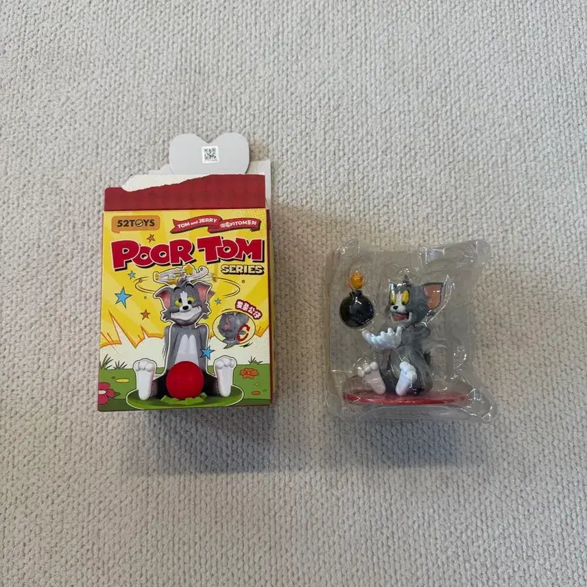 [BUNJANG] 52Toys Tom and Jerry Poor Tom Figure / 새상품) 톰과제리 52toys / 톰과제리 POOR TOM / 톰과제리 폭탄 톰