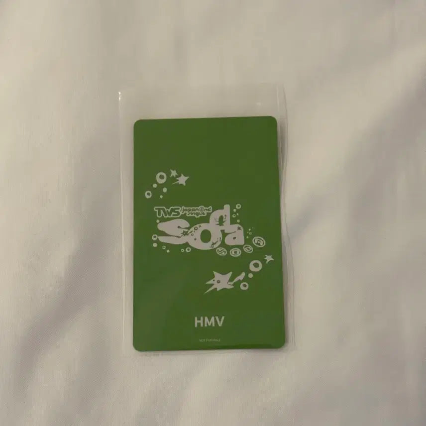 [BUNJANG] TWS Kyungmin HMV Soda Soda Lucky Draw Photocard / 투어스 경민 HMV 소다소다 럭드 포카 SODASODA 럭키드로우