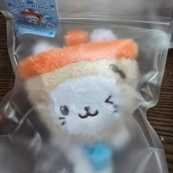 [BUNJANG] NCT WISH Wishdoll Bubble Cat Photocard Holder (Sealed) / 미개봉)엔시티 위시 위시돌 버블냥 양도