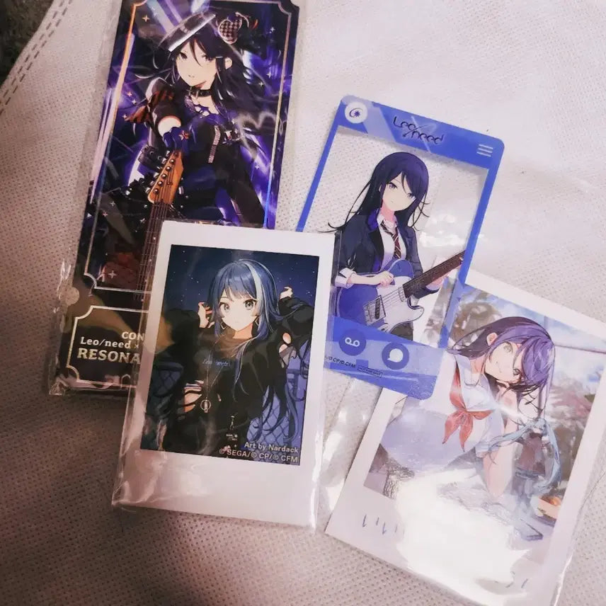 [BUNJANG] Hoshino Ichika Cheki Ticket Clear Photocard Bundle Set / 호시노 이치카 지류 조조타운 체키 티켓 투명포카