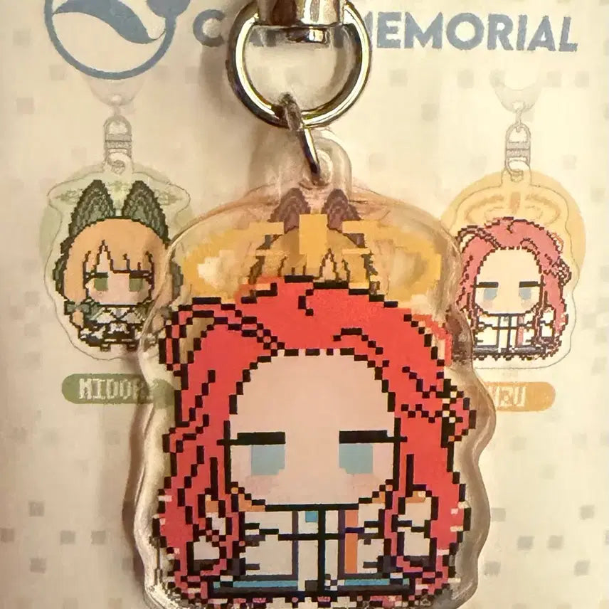 [BUNJANG] Blue Archive Cafe Memorial Season 4 Yuze Dot Keyring / [판매] 블루 아카이브 카페 메모리얼 시즌 4 유즈 도트 키링 판매합니다