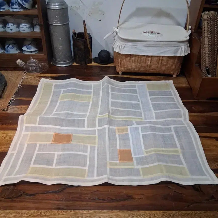[BUNJANG] Handmade Ramie Joagbo Table Runner / 차도구 국산모시 천연염색 조각보(다보. 차도구)
