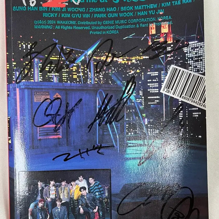 [BUNJANG] ZB1 Signed Album / 제로베이스원 싸인앨범