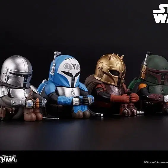[BUNJANG] Star Wars The Mandalorian SML Sticky Monster Lab Random Figure / 스타워즈 만달로리안 SML 스티키 몬스터랩 랜덤 피규어