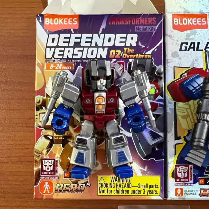 [BUNJANG] Blocky Transformers Defender Special Megatron &amp; Starscream 3-Figure Bundle Set / 블로키 트랜스포머 디펜더 스페셜 메가트론, 스타스크림 3종 일괄