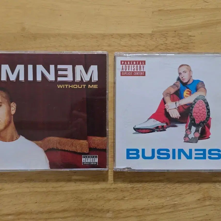 [BUNJANG] Eminem "Without Me" &amp; "Business" Single CDs / CD 음반 EMINEM 에미넴 싱글 2장