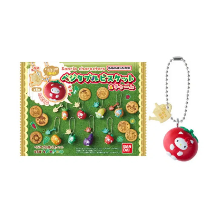 [BUNJANG] Sanrio Hello Kitty Vegetable Charm / 야채 산리오 키링 헬로키티