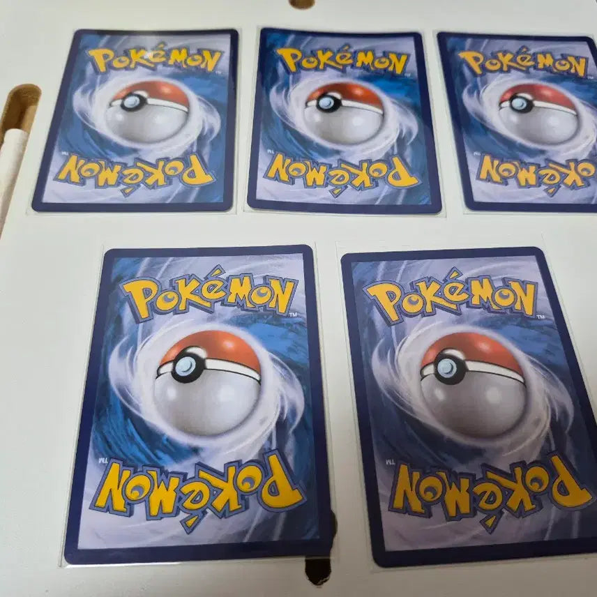 [BUNJANG] Pokemon TCG Thunder Holo Cards (5-Card Lot) / 포켓몬 카드 썬더 홀로카드 5장