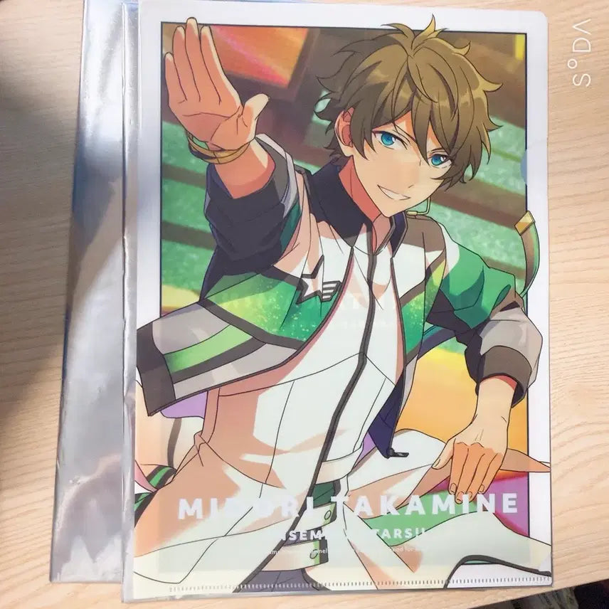 [BUNJANG] Ensemble Stars Midori A4 Clear File / 앙스타 A4 클리어파일 미도리