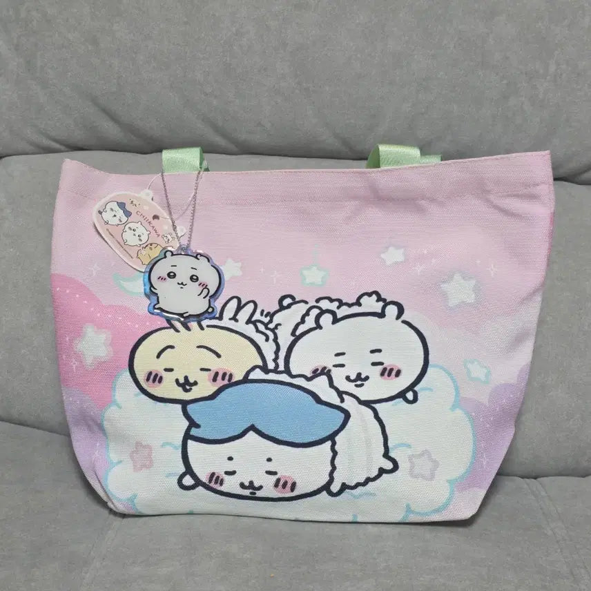 [BUNJANG] Chiikawa "Monjakui" Eco Bag (Small) / 치이카와 먼작귀 에코백(소)