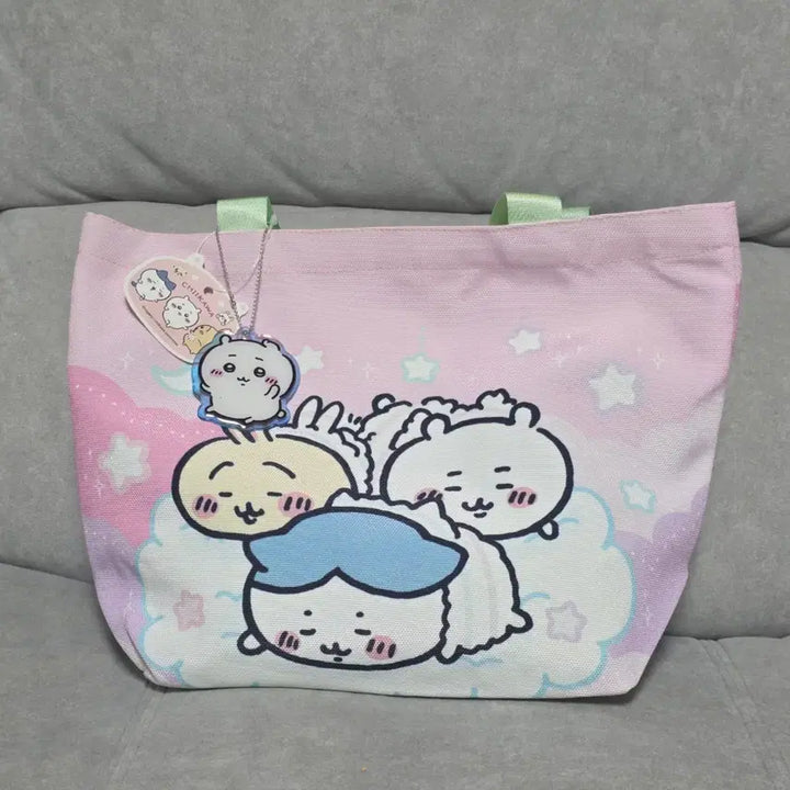 [BUNJANG] Chiikawa "Monjakui" Eco Bag (Small) / 치이카와 먼작귀 에코백(소)
