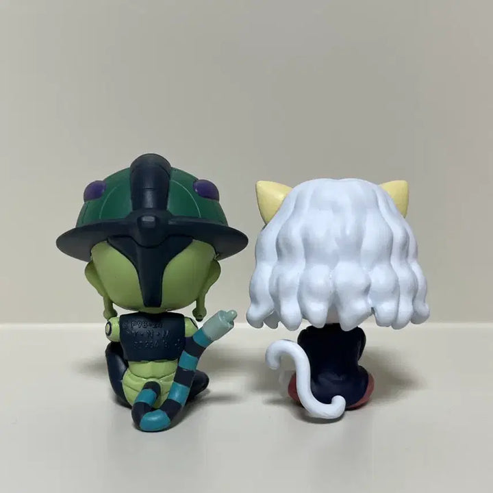 [BUNJANG] Hunter x Hunter Meruem &amp; Neferpitou Swara Seta Gacha Figure Bundle Set / (일괄) 헌터헌터 메르엠, 네페르피트 스와라세타이 가챠 피규어