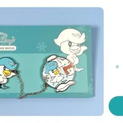 [BUNJANG] Pokemon Quaxly Chain Badge / (새상품) 포켓몬 꾸왁스 체인뱃지