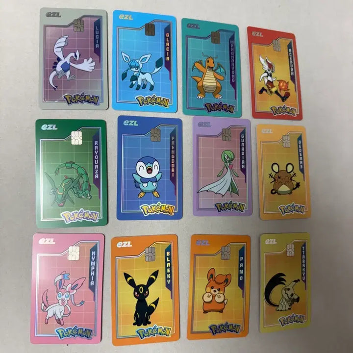 [BUNJANG] Pokemon Eeveelution &amp; Legendary Transportation Card / 포켓몬 이즐 교통카드 포켓몬 교통카드 빠모 따라큐 님피아 레쿠쟈 망나뇽 루기아 블래키