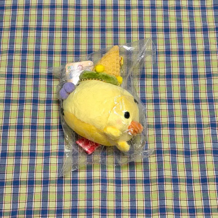 [BUNJANG] Rilakkuma Cold Stone Collaboration Kiiroitori Keyring Doll / 리락쿠마 콜드스톤 콜라보 키이로이토리 키링 인형