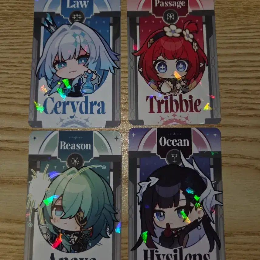 [BUNJANG] Honkai: Star Rail Hoyoverse Photocard Bundle Set (Anax, Keridra, Hisilence, Triby) / 붕괴 스타레일 호요랜드 포토카드 아낙사 케리드라 히실렌스 트리비