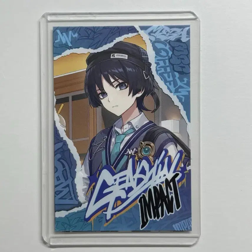 [BUNJANG] Genshin Impact Cafe Wanderer Photocard Toploader / 원신 카페 3만원 특전 방랑자 포토카드  탑로더
