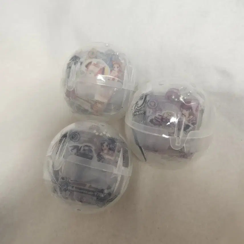 [BUNJANG] Aikatsu Gashapon Rose Bonbon Galaxy Cosmic Marble Candy Set (Aoi, Ran, Otome) / 아이카츠 가샤폰 로즈봉봉 갤럭시코즈믹 마블캔디 가챠 프레 아오이 란 오토메 아이엠스타