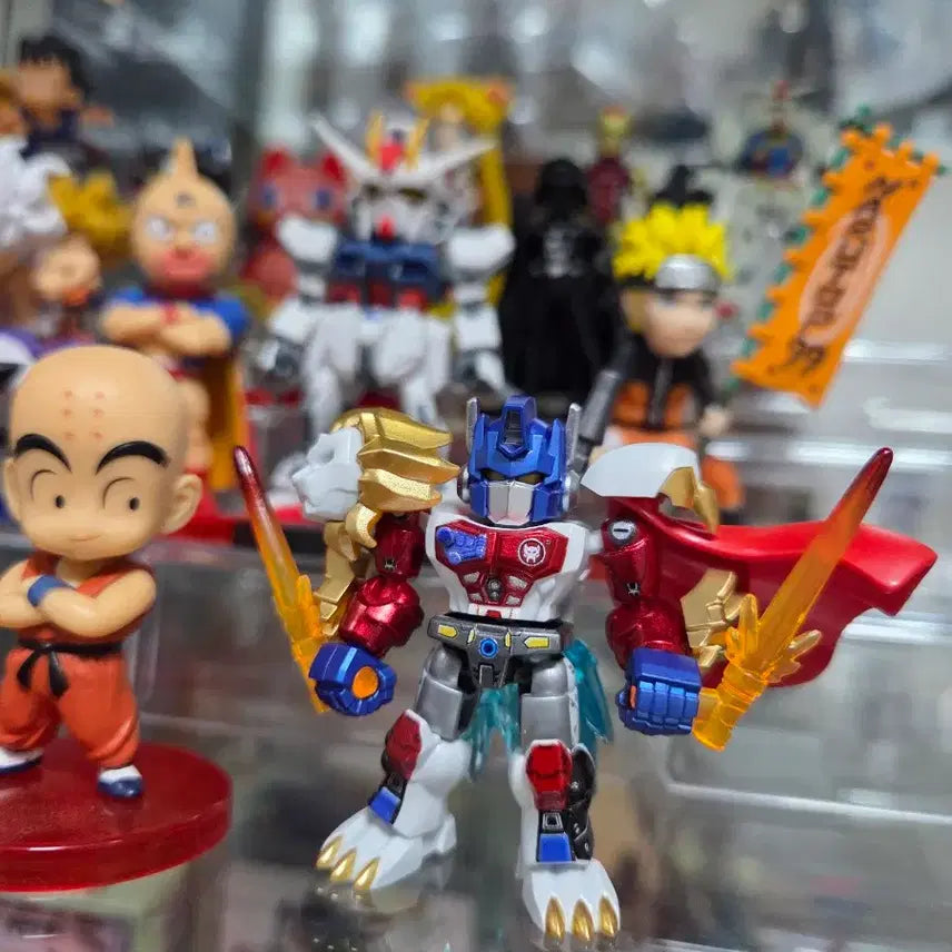 [BUNJANG] Transformers Blocky Defender 7 Beast Wars Optimus Leo Armor Secret Figure / 트랜스포머 블로키 디펜더 7 비스트워 옵티머스 레오 아머 시크릿 피규어 단품