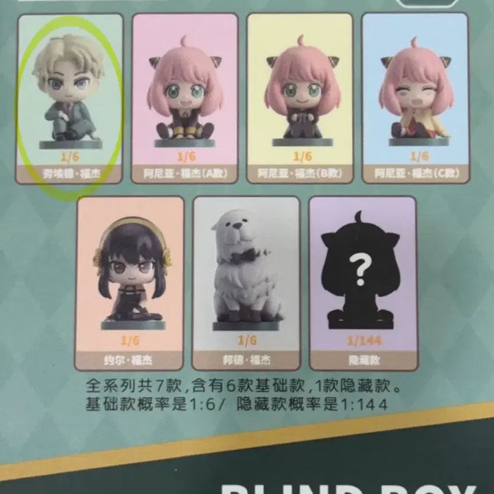 [BUNJANG] EAKI Spy x Family Loid Unsealed Envelope Figure / EAKI 스파이패밀리 피규어 로이드 버전 봉투 미개봉