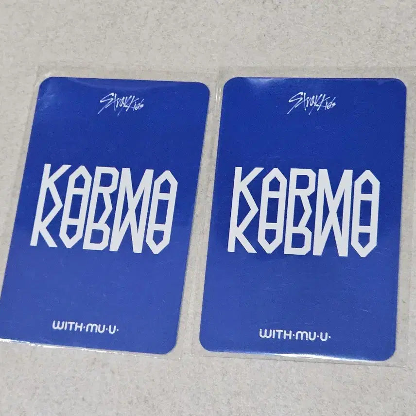 [BUNJANG] Stray Kids Karma WITHMUU POB Photocard / 스트레이키즈 카르마 위드뮤 특전포카