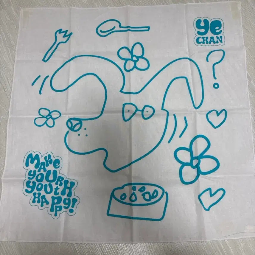 [BUNJANG] Jang Ye Chan Bandana / 장예찬 굿즈