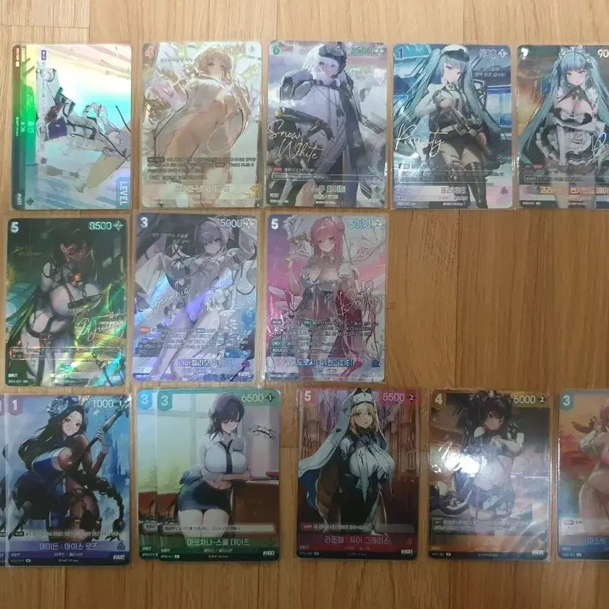 [BUNJANG] Nikke Nibel Arena Leader Signed Promo Card Bundle Set / 니케 니벨아레나 리더, 사인, 프로모