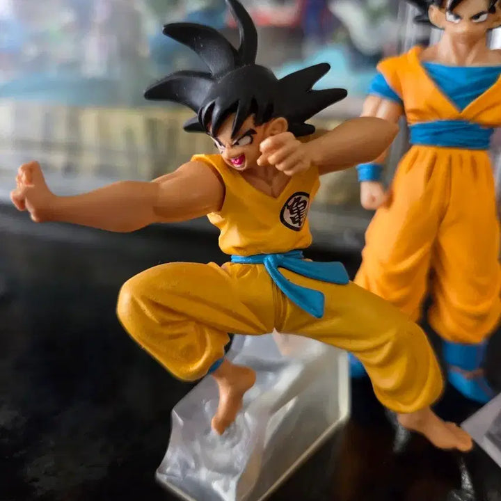 [BUNJANG] Bandai Dragon Ball HG Son Goku 3-Figure Set / [3체 세트] 반다이 정품 드래곤볼 HG 손오공 3체