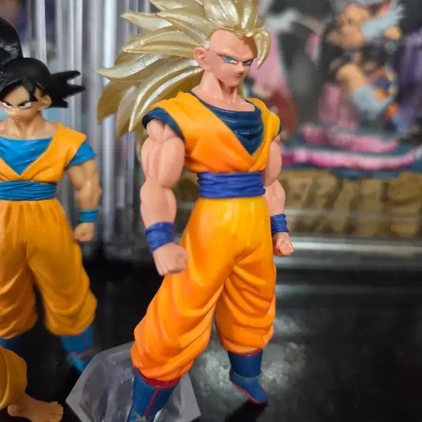 [BUNJANG] Bandai Dragon Ball HG Son Goku 3-Figure Set / [3체 세트] 반다이 정품 드래곤볼 HG 손오공 3체