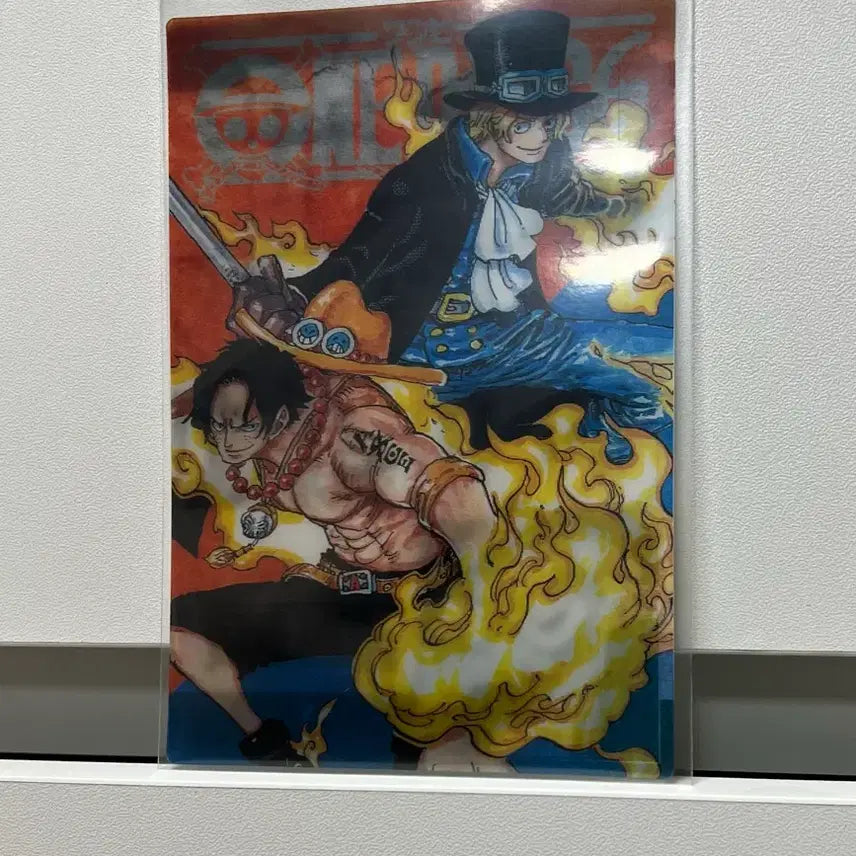 [BUNJANG] One Piece Portgas D. Ace &amp; Sabo Lenticular Postcard / 원피스 (에이스&amp;사보) 렌티큘러 포스트 카드 엽서 굿즈