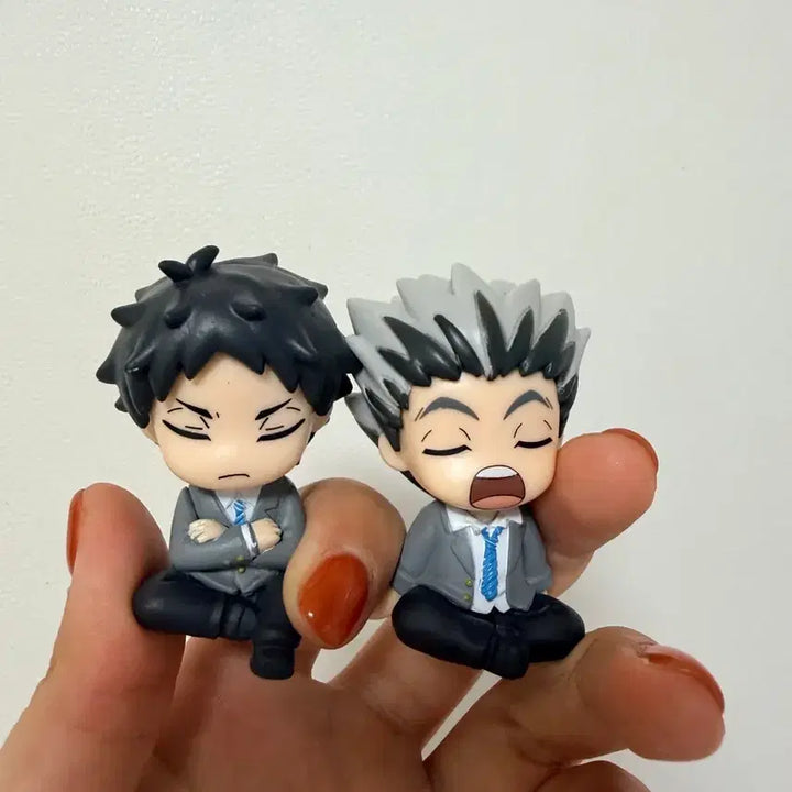 [BUNJANG] Haikyu!! Shoulder Bump Kubuk Gacha Bokuto &amp; Akaashi Bundle Set / 하이큐 어깨쿵 꾸벅가챠 보쿠토+아카아시 일괄