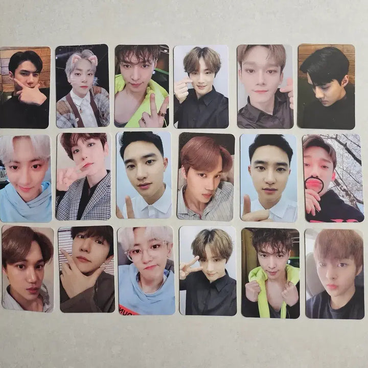 [BUNJANG] EXO Welcome Kit Full Set Photocard / 엑소 EXO 포토카드 웰컴키트 풀구성