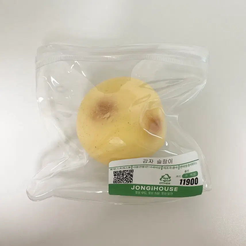 [BUNJANG] Potato Crunch Slime Squishy Stress Ball / 감자 크런치 슬랑이 말랑이 슬라임 스트레스볼