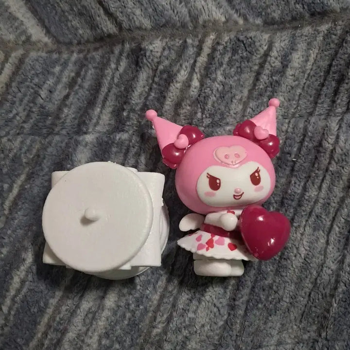 [BUNJANG] Sanrio Kuromi Heart Pink Figure / [급전] 산리오 쿠로미 하트 핑크 피규어