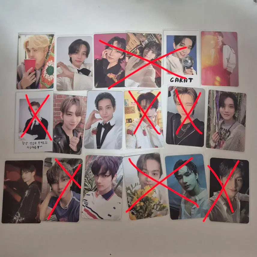 [BUNJANG] SEVENTEEN Photocard / 세븐틴 포카 500원