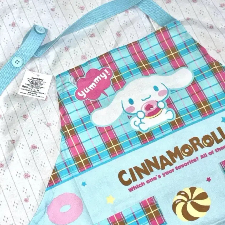 [BUNJANG] Sanrio Cinnamoroll 2008 Donut Apron / 고전 2008 시나모롤 도넛 앞치마