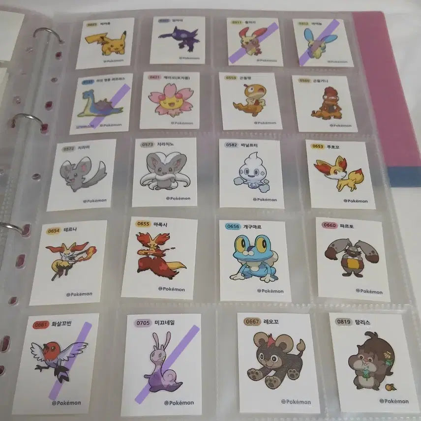 [BUNJANG] Pokemon Sticker Collection - Season 3 / 포켓몬띠부씰 1개 선택 포켓몬 시즌3 띠부씰  띠부띠부씰