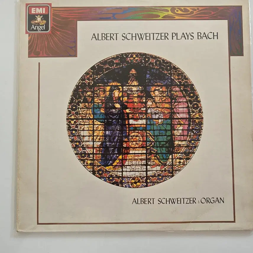 [BUNJANG] Albert Schweitzer Plays Bach LP / 알베르트 슈바이처 LP / Albert Schweitzer - Albert Schweitzer Plays Bach/NM