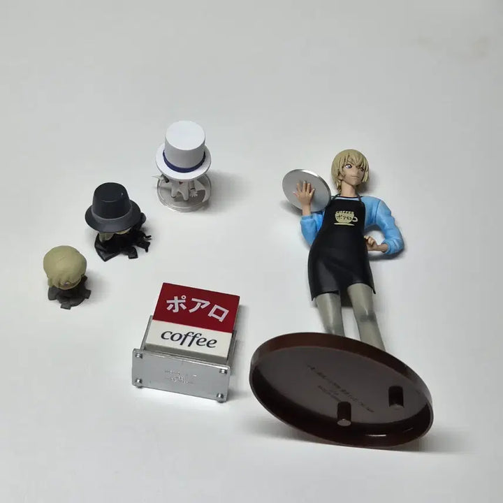 [BUNJANG] Detective Conan Amuro Tooru Poirot Ver. Mini Figures Bundle Set / [명탐정코난] 피규어 일괄 판매
