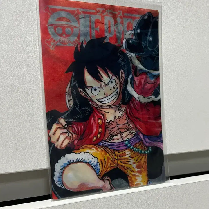 [BUNJANG] One Piece Luffy Lenticular Postcard / 원피스 (루피) 렌티큘러 포스트 카드 엽서 굿즈